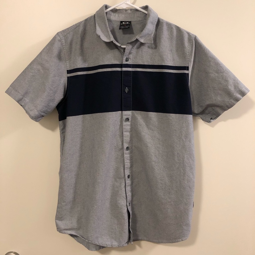 Oakley Button Down Stripe Shirt